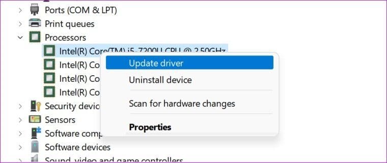 Update graphics driver
