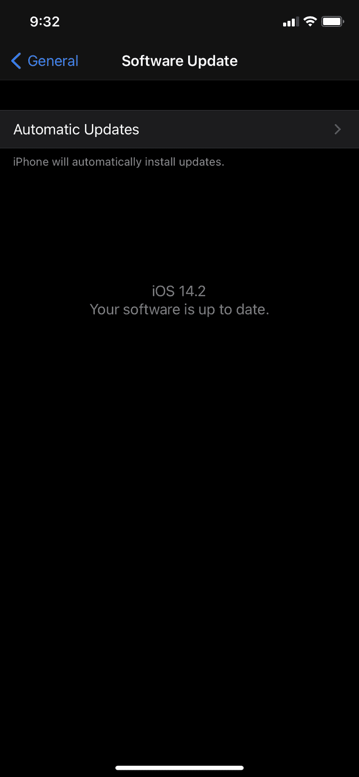 Update iphone