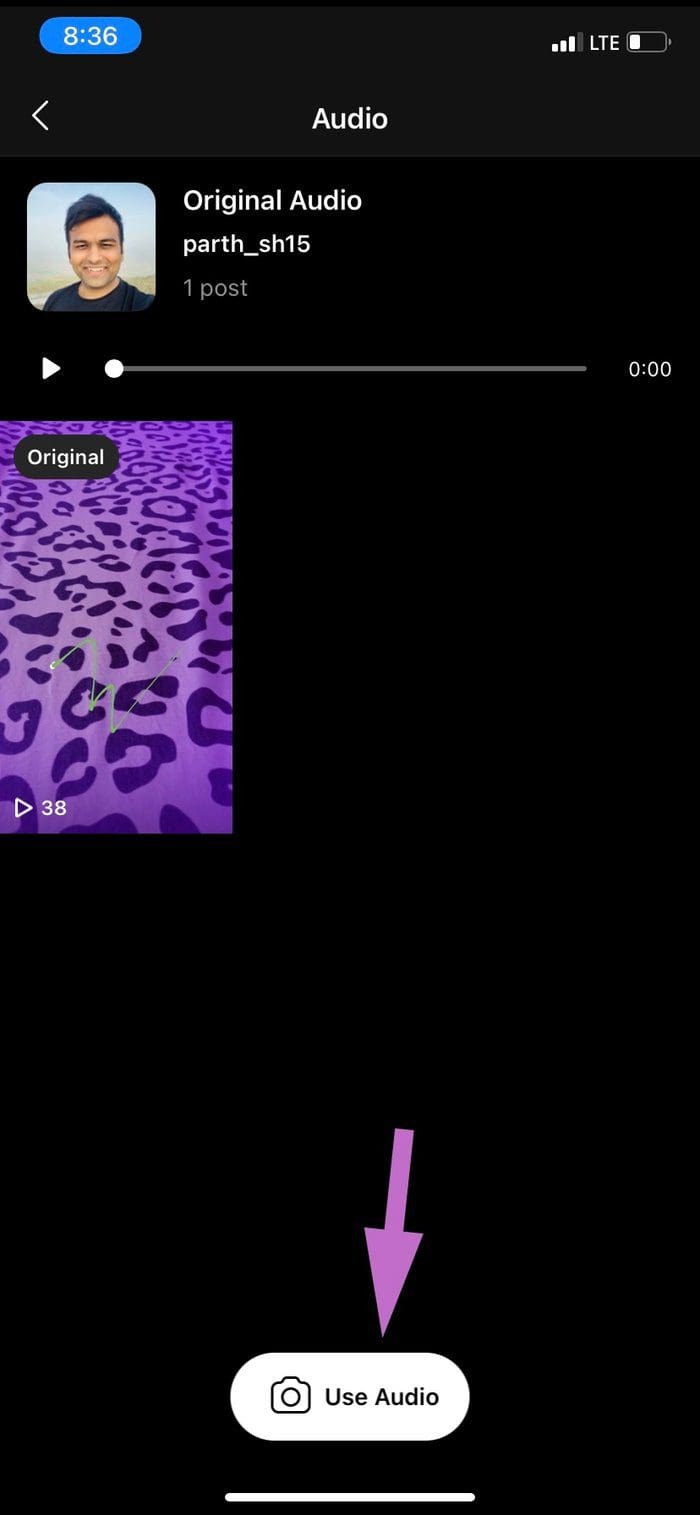 Use audio