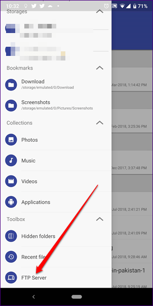 Use Ftp Server Solid Explorer Android 1