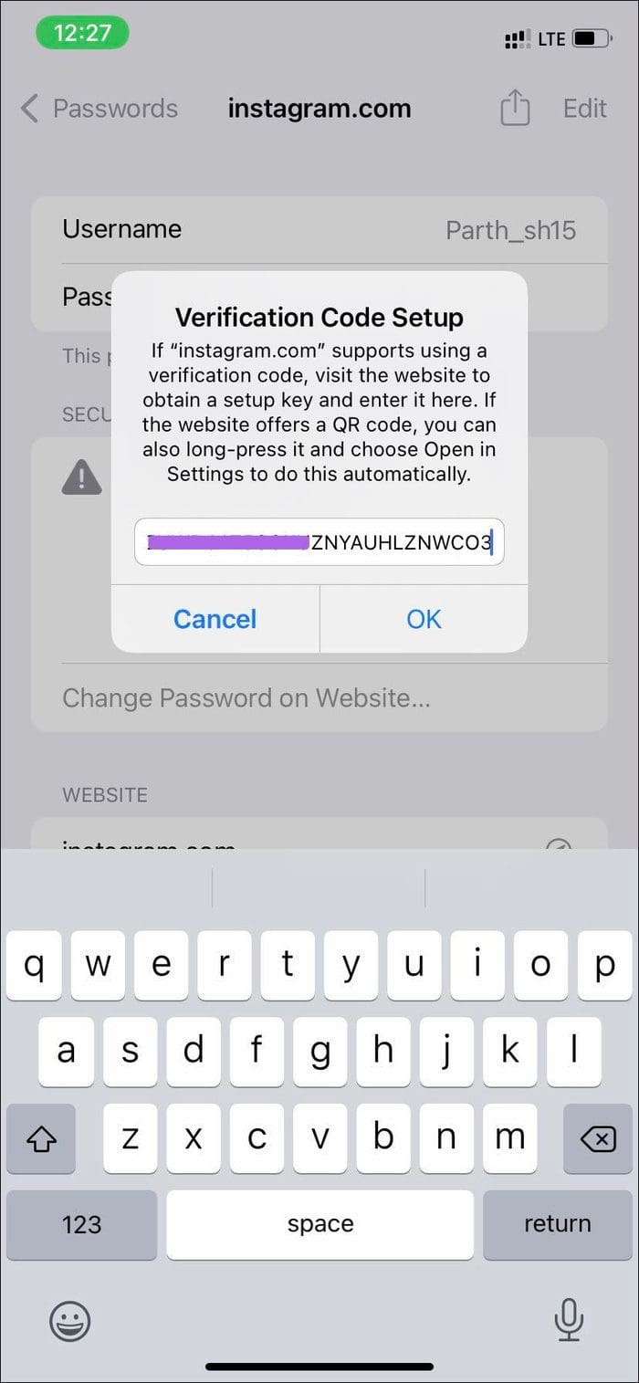 Verification code added