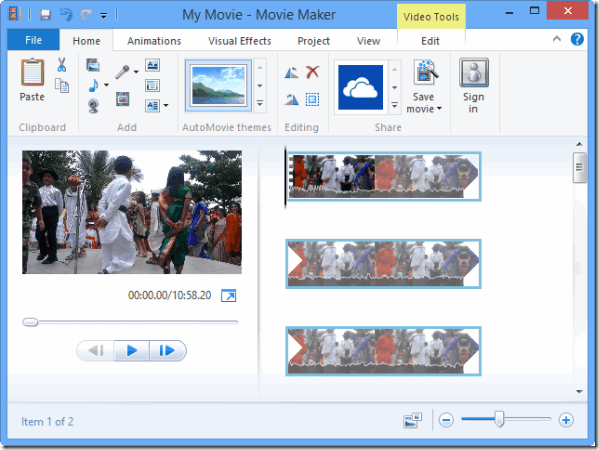 Video Timeline