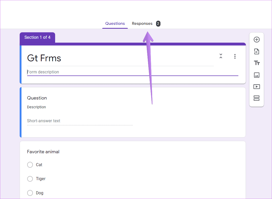 View answers on google forms 2