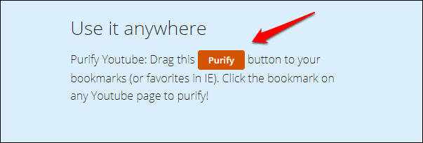 Viewpure Bookmark For Youtube Videos