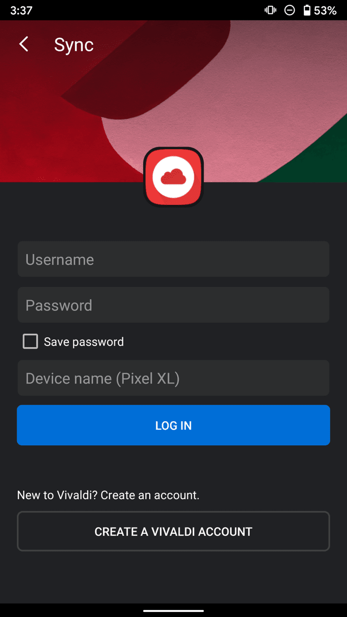 Vivaldi Account