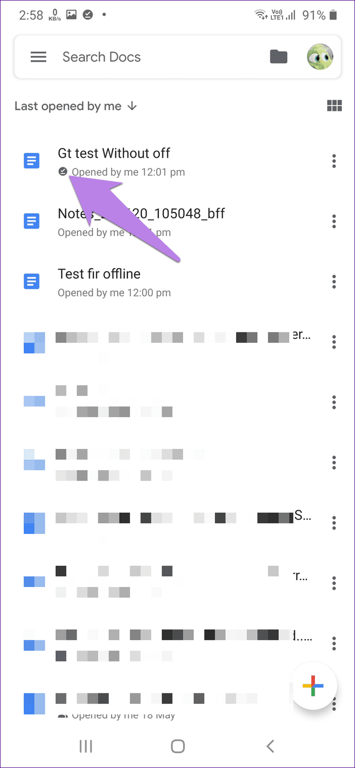 What does make available offline mean in google drive docs sheets slide 20