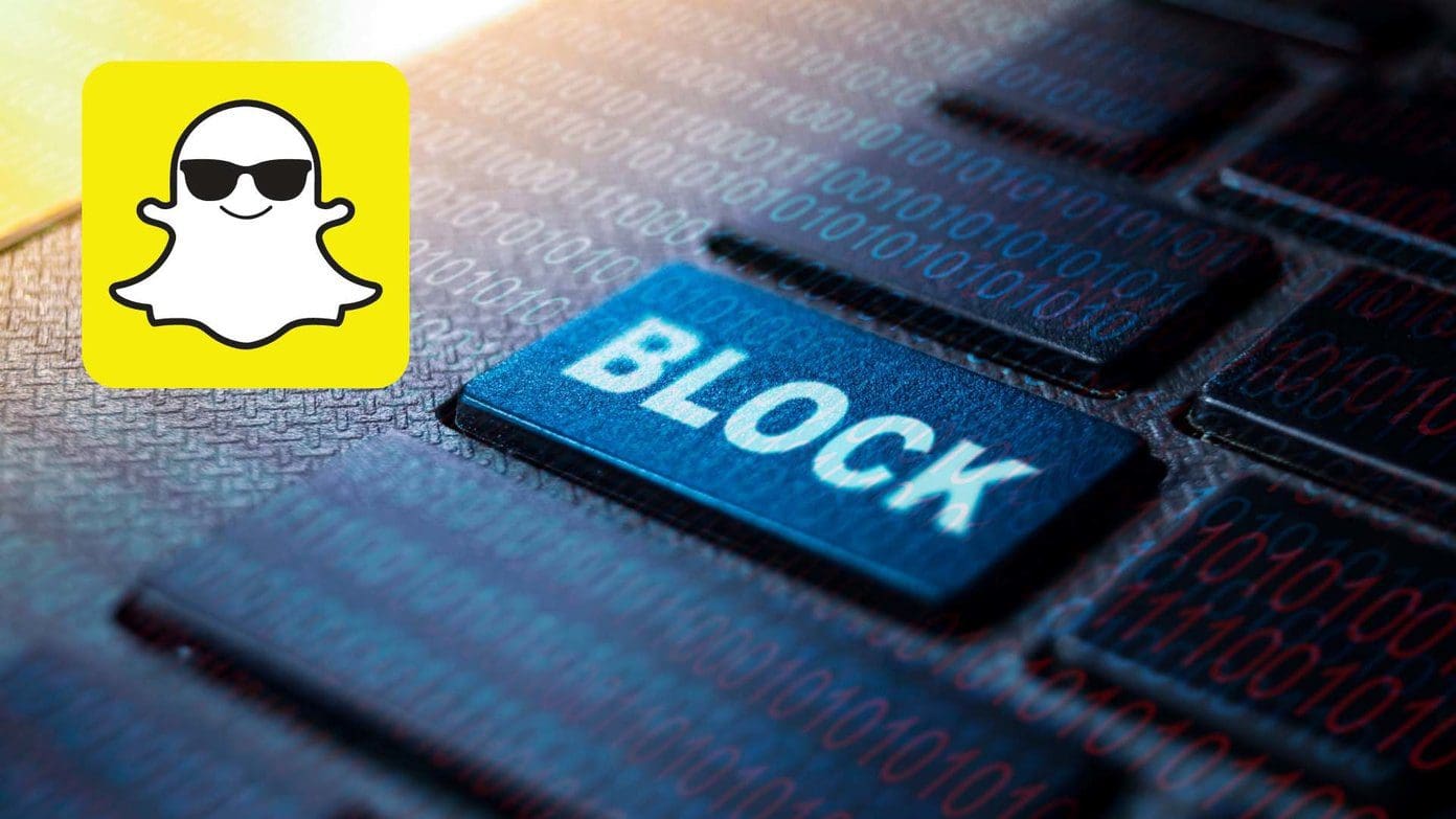What happens when you block someone on snapchat