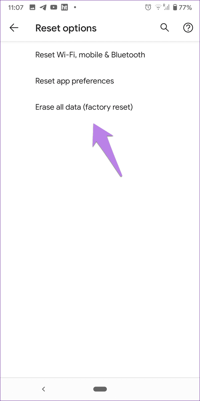 What happens when you format android iphone 8