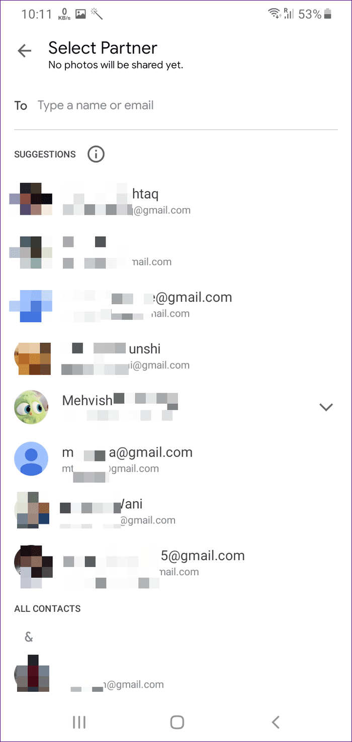What is partner account shared libraries in google photos 11