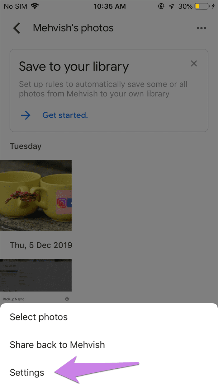What is partner account shared libraries in google photos 23