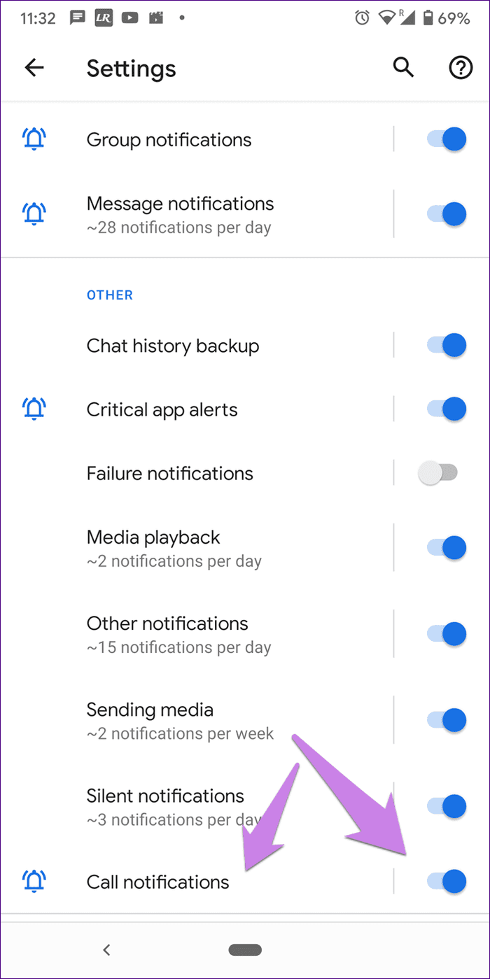 Whatsap calls not working android iphone 36