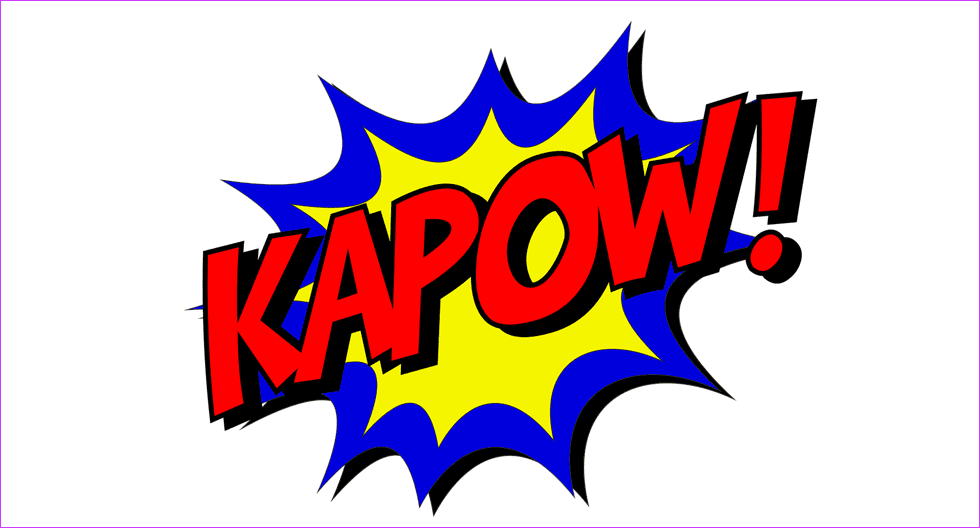 Whatsapp Stickers Comics Pow