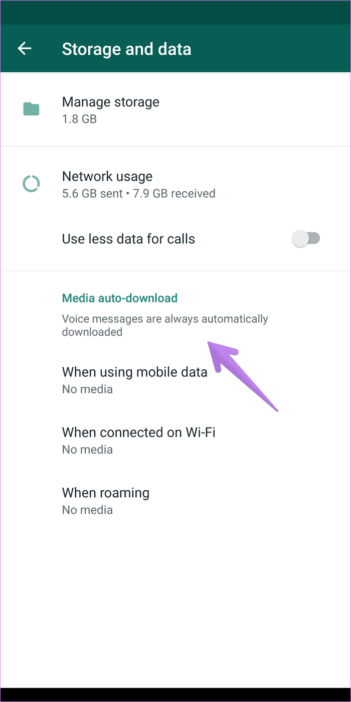 Whatsapp disappearing messages were turned off meaning 9