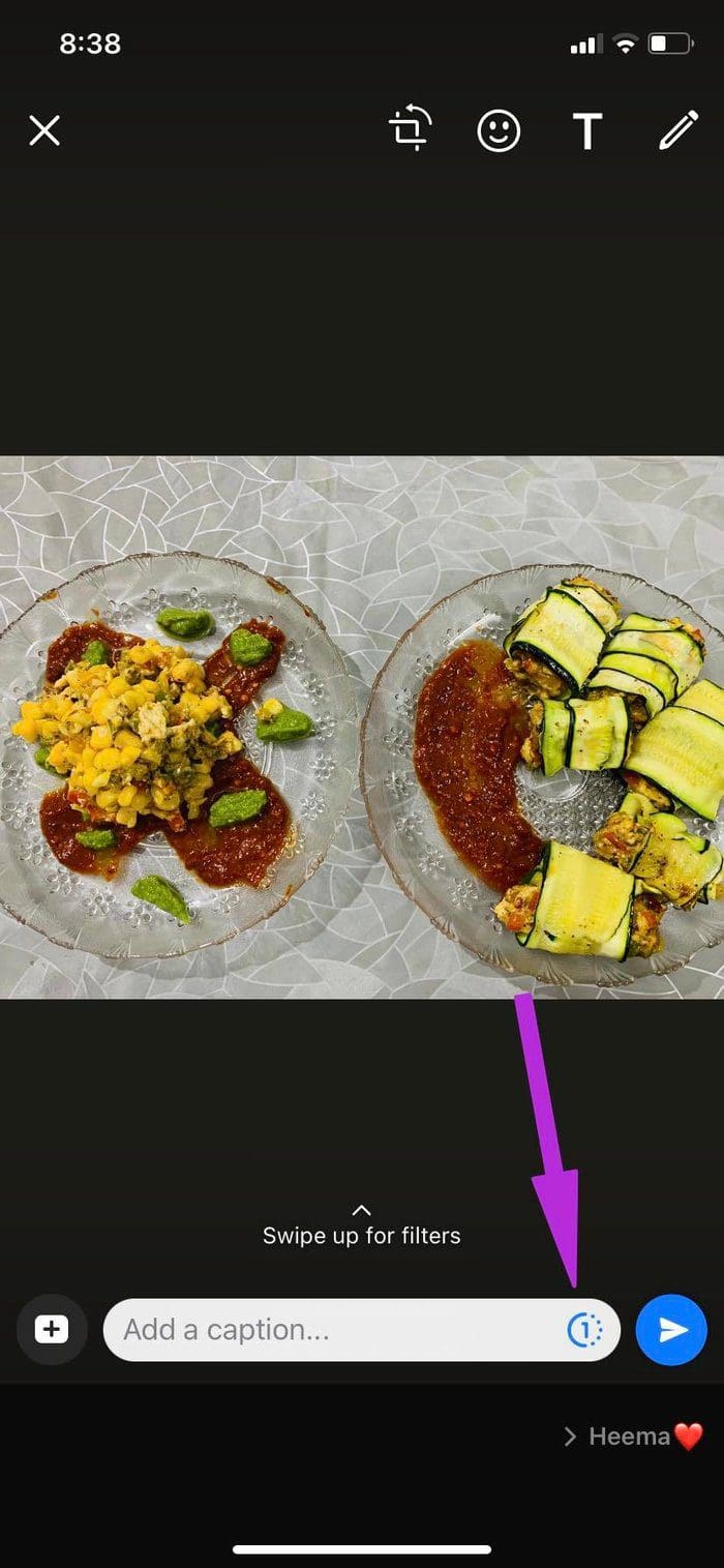 Whatsapp photo set as view once