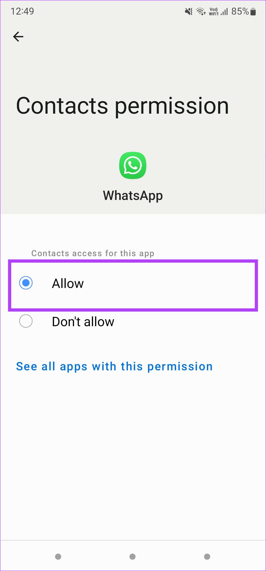 Allow