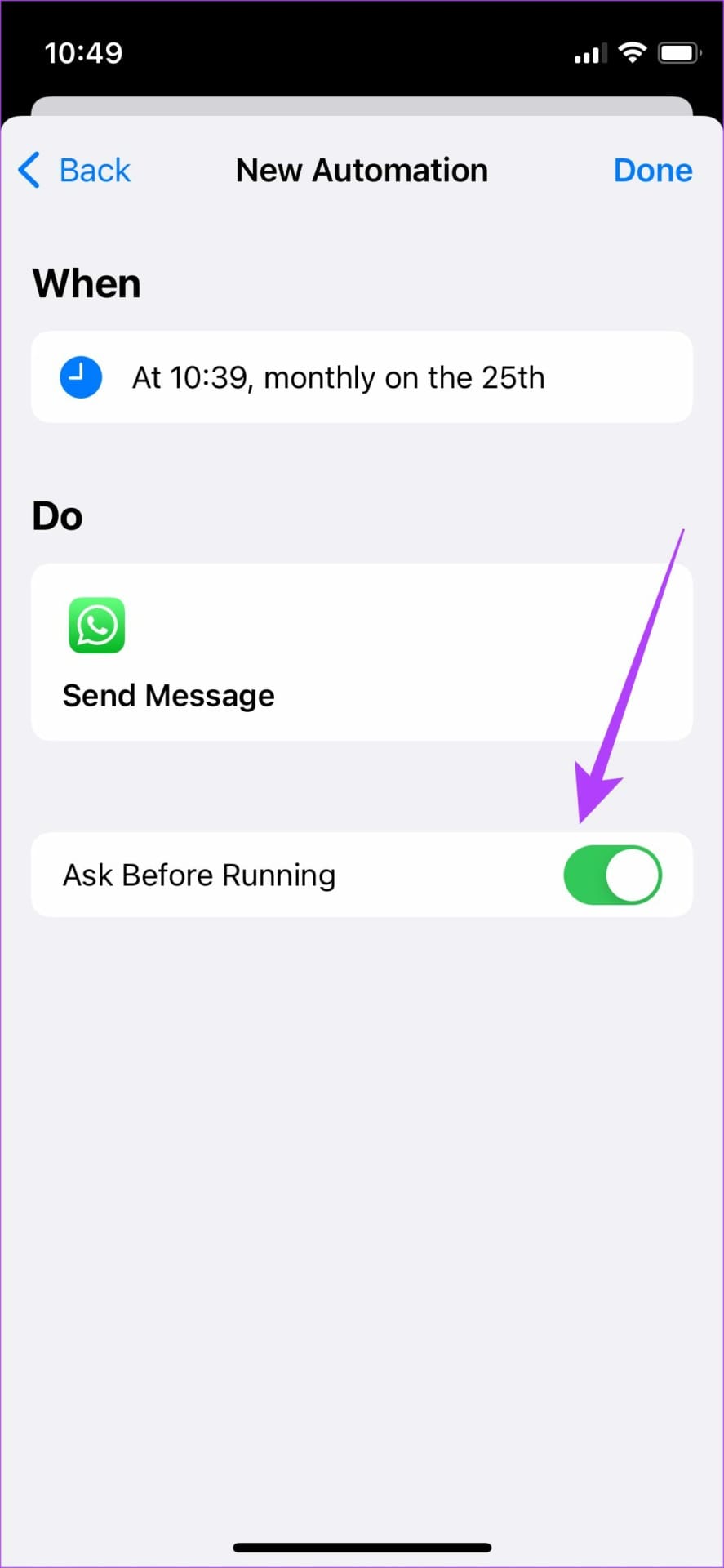 ask before running