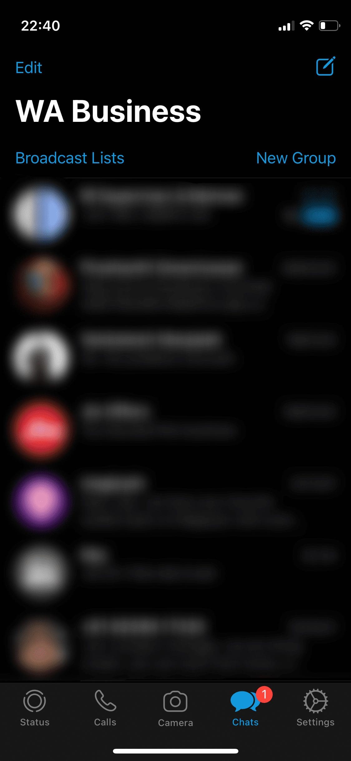 Two WhatsApp on iPhone