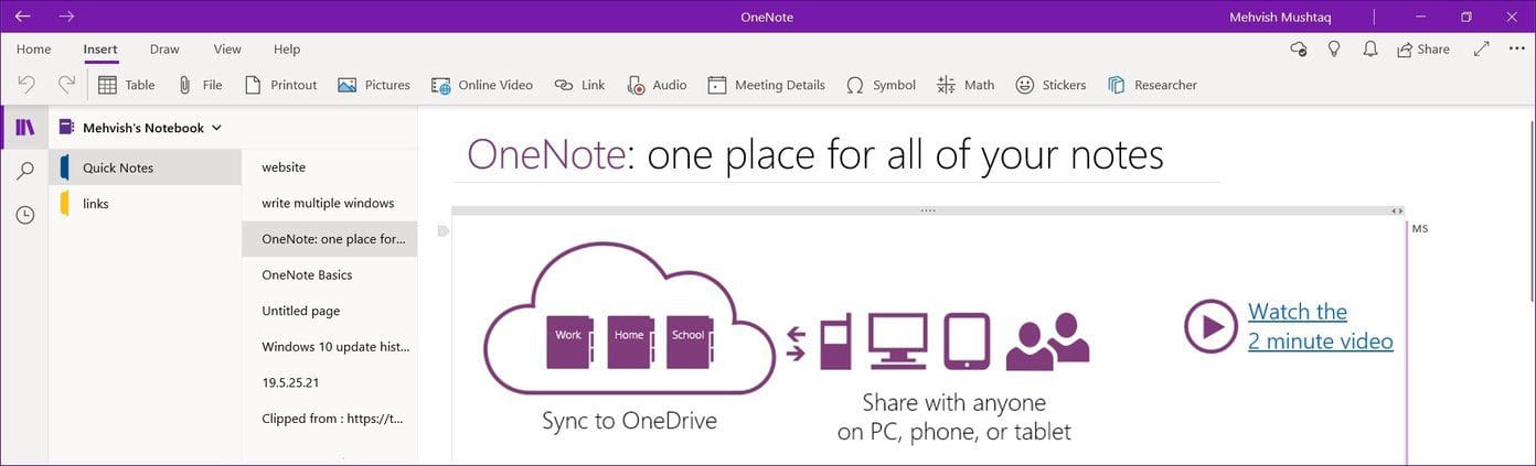Whiteboard Vs Onenote 5