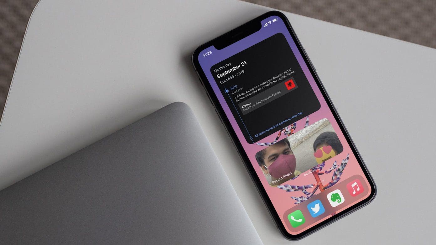 Widget apps for iphone