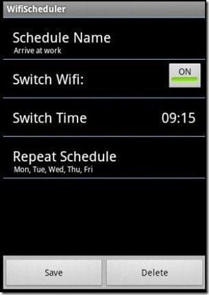 Wifi Scheduler 2