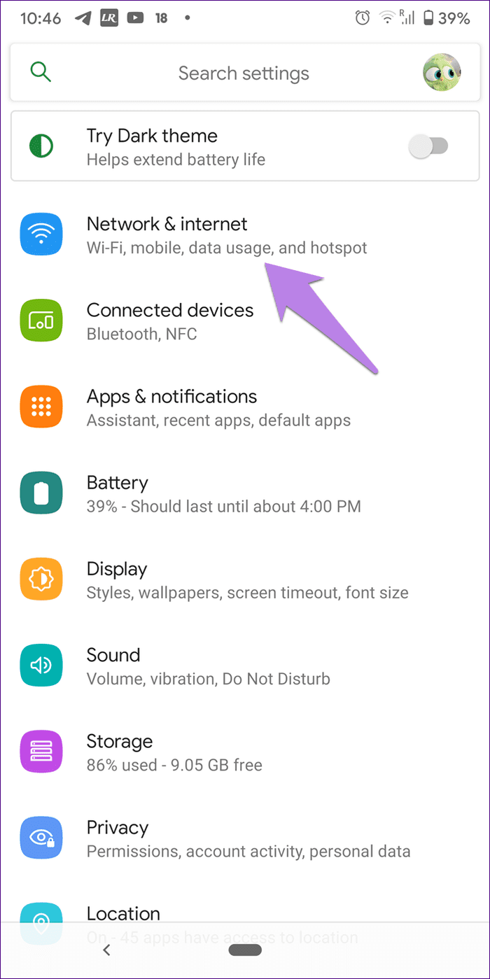 Wifi showing limited connectivity android 3