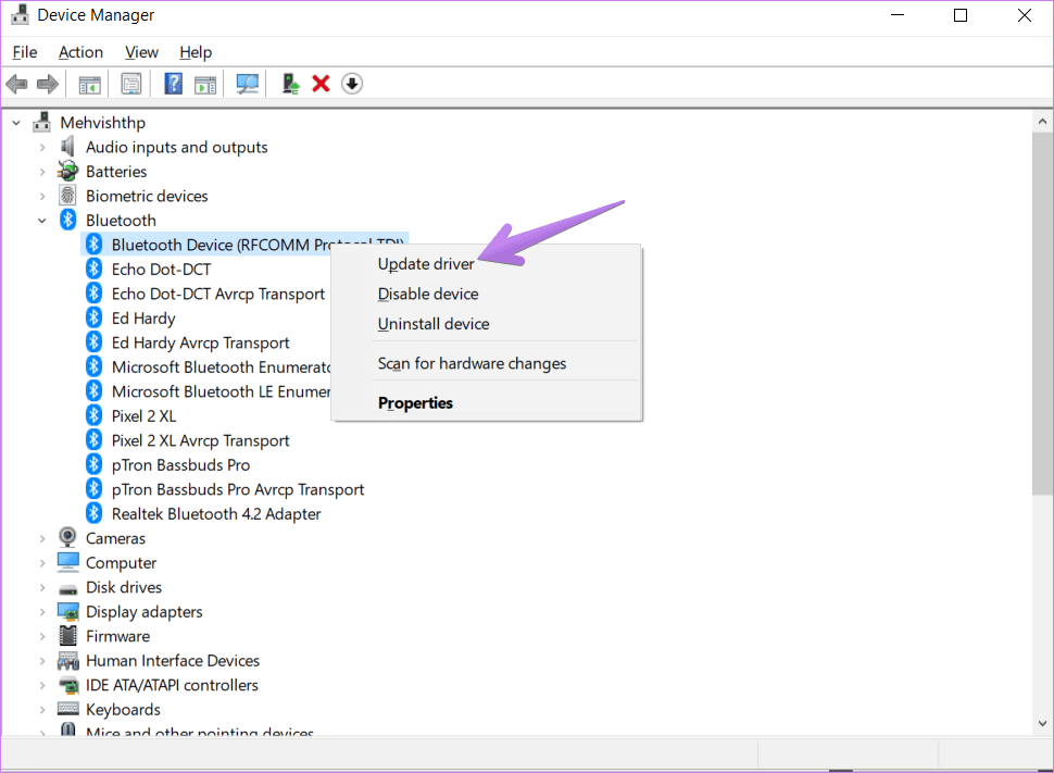 Windows 10 bluetooth missing from action center 11
