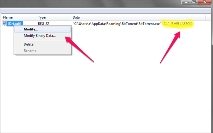 Windows Regedit Torrent Client Folder Structure