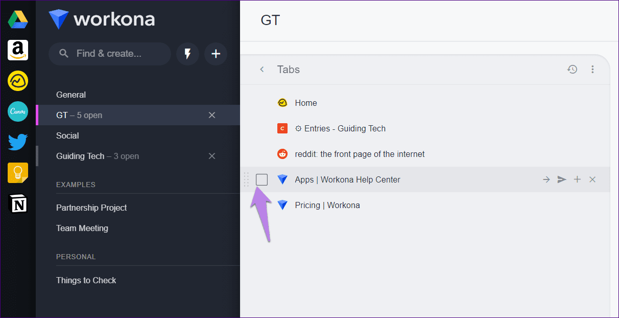 Workona extension tips tricks how to use 18