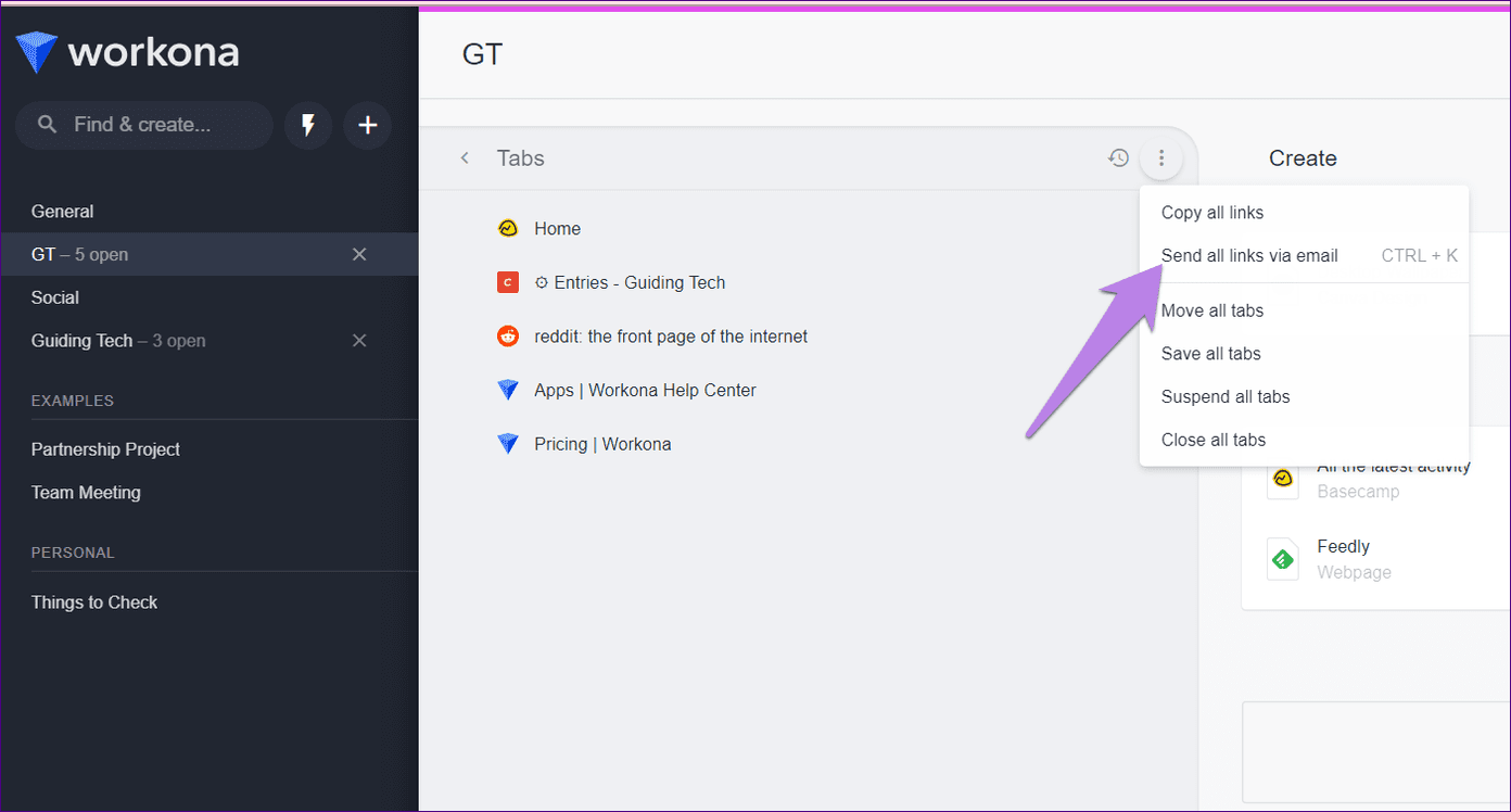 Workona extension tips tricks how to use 22