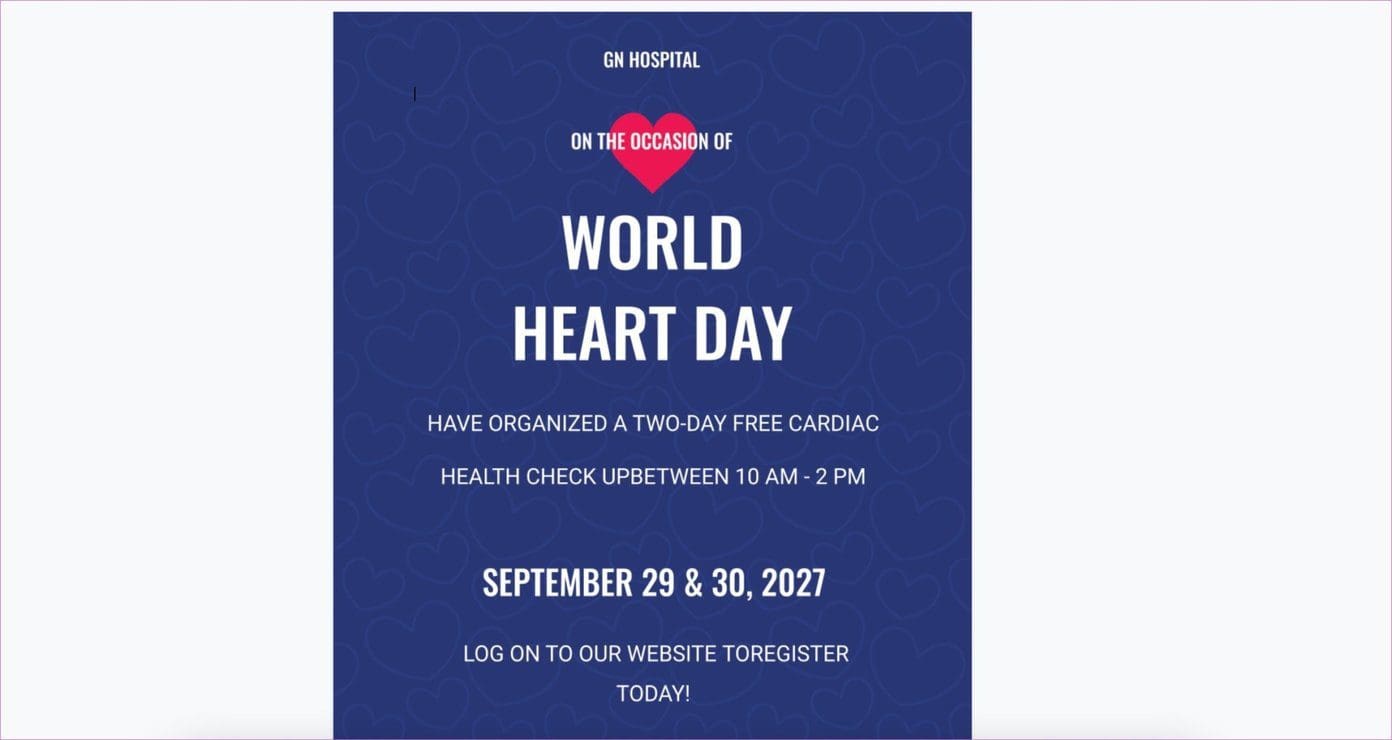 World heart day