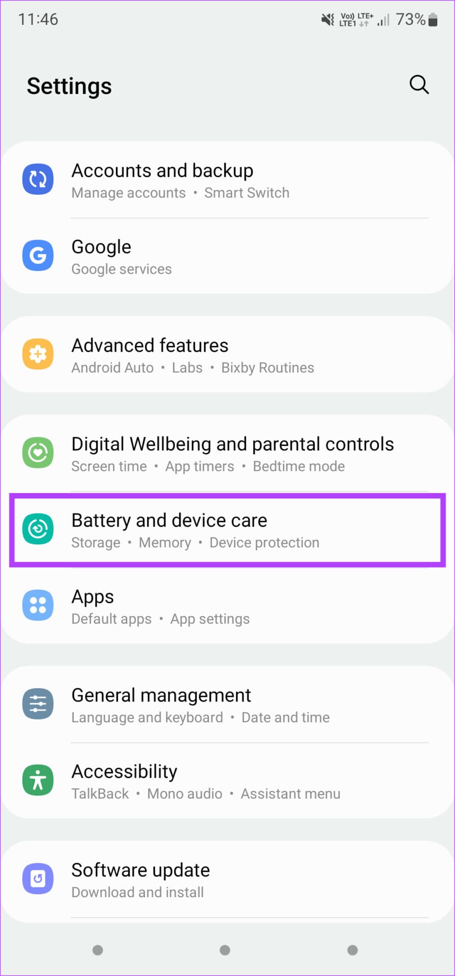 Battery and device care