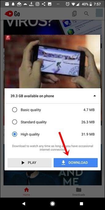 Youtube Go Vs Youtube App Difference 4