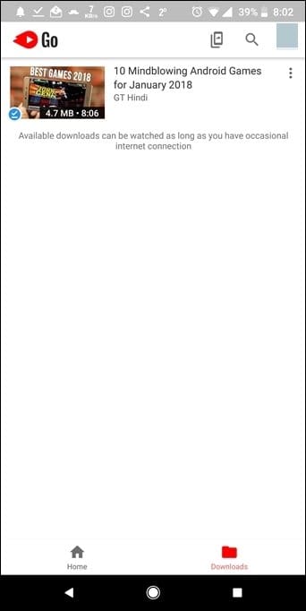 Youtube Go Vs Youtube App Difference 5