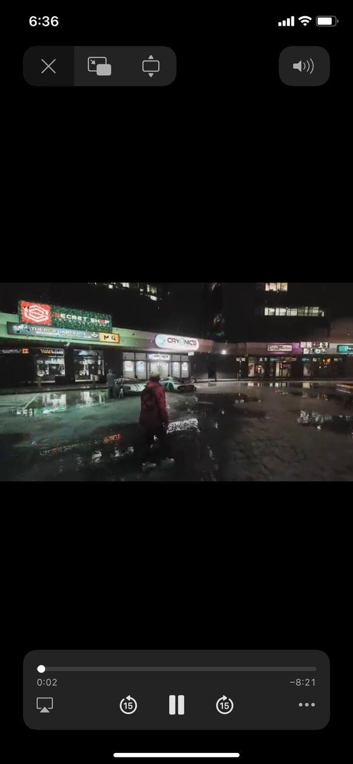 Youtube in browser