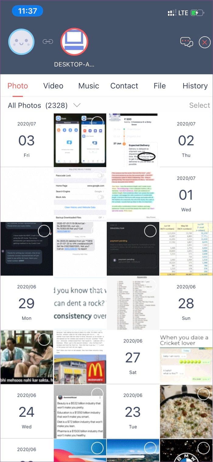 Zapya ios