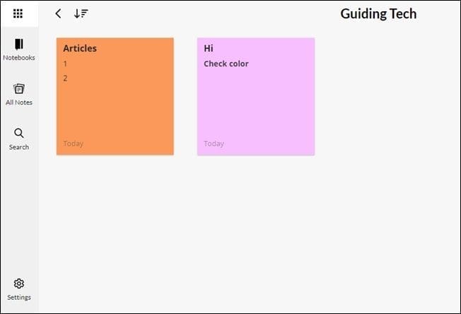 Zoho Notebook Tips 1