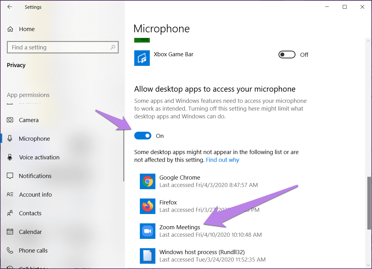 Zoom microphone not working issue 13