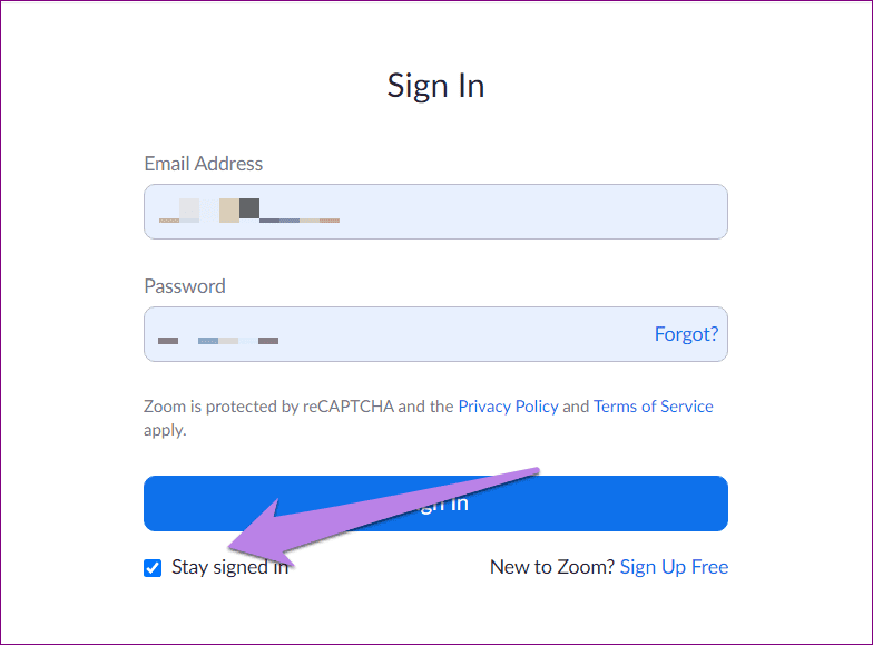 Zoom profile picture not showing 1
