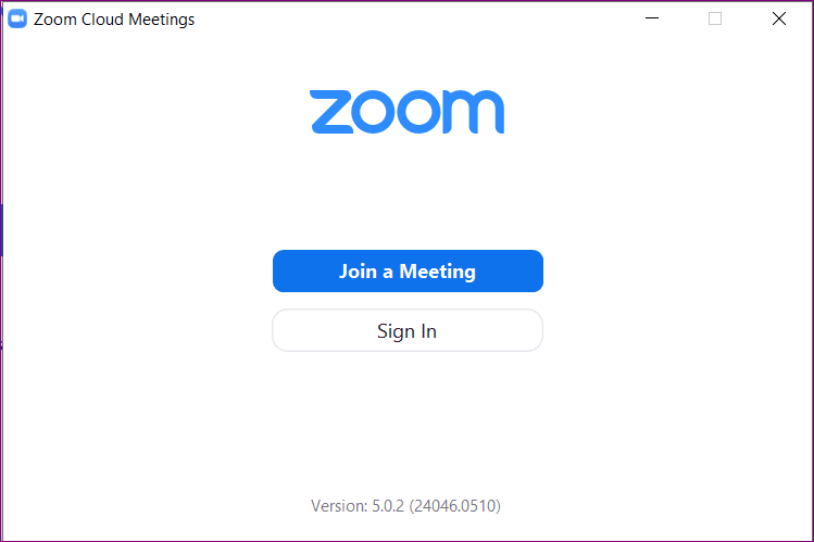 Zoom profile picture not showing 2