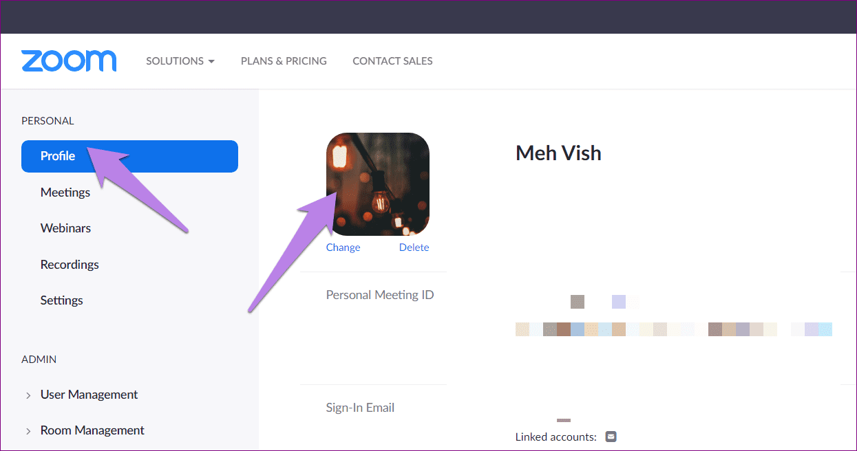 Zoom profile picture not showing 7